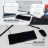 Fantech ATOM X66 MK614 RETRO Wired Mechanical Keyboard Black – Ice Apricot Switch